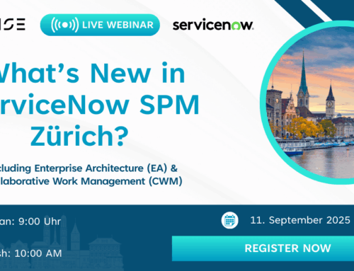 ServiceNow Zürich Release